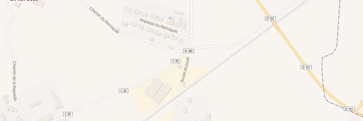 Plan du 34 Che de la Laiterie à Mauzé-sur-le-Mignon