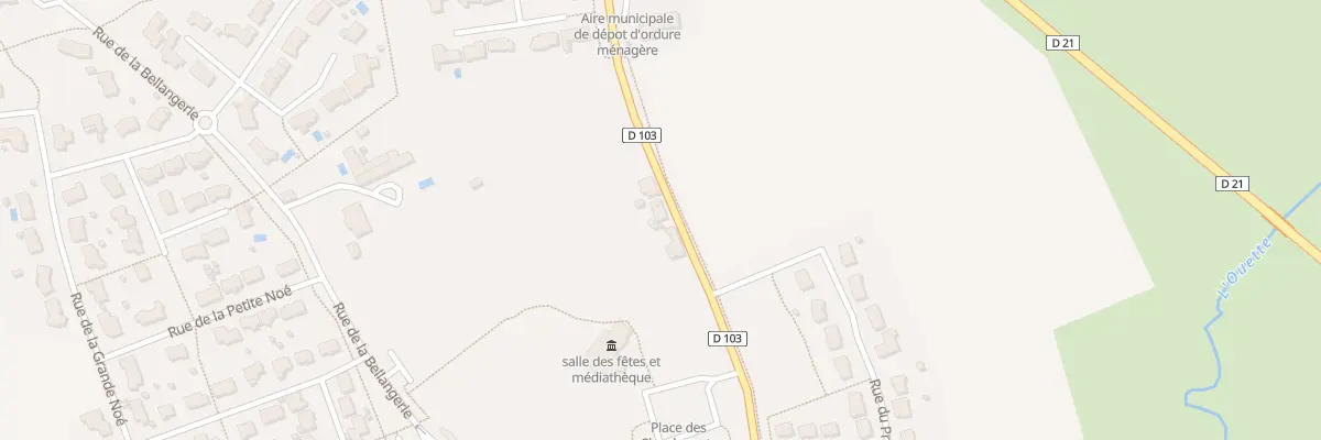 Plan du 5 Rue de la Lande du Bois à Parné-sur-Roc
