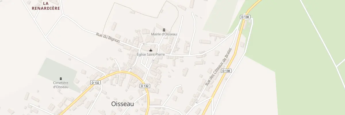 Plan du 8 Rue Francois Ronne à Oisseau