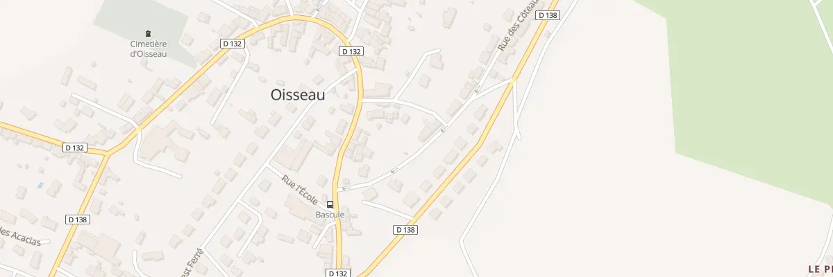 Plan du 11 Rue des Coteaux de Braies à Oisseau