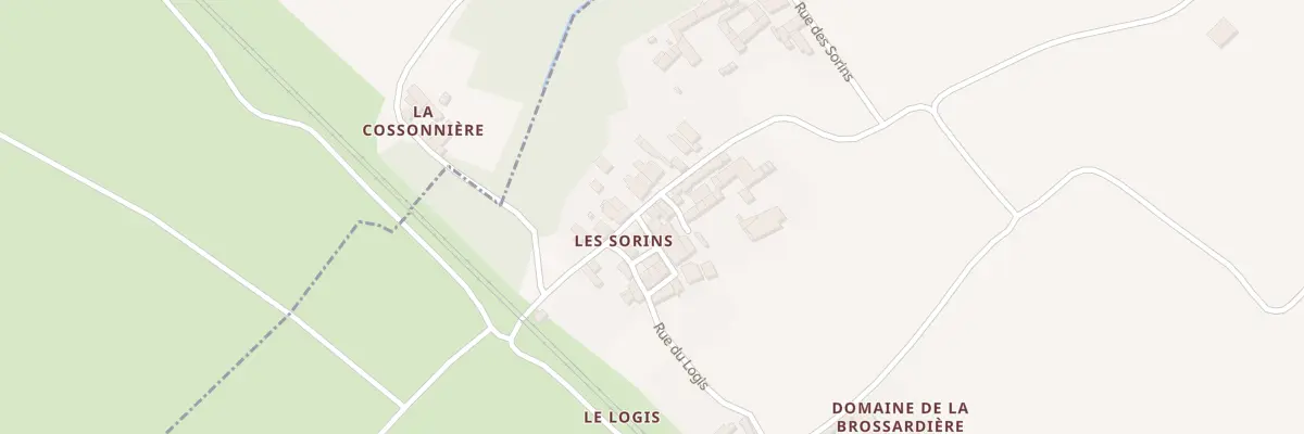 Plan du 7 La Brossardière à Taillebourg