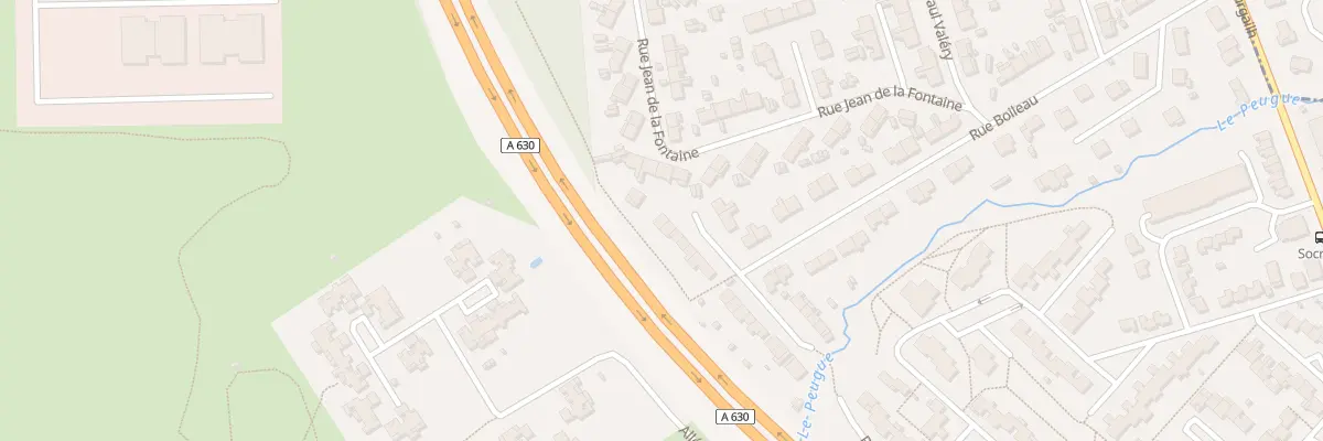 Plan du 4 Rue Edmond Rostand à Pessac