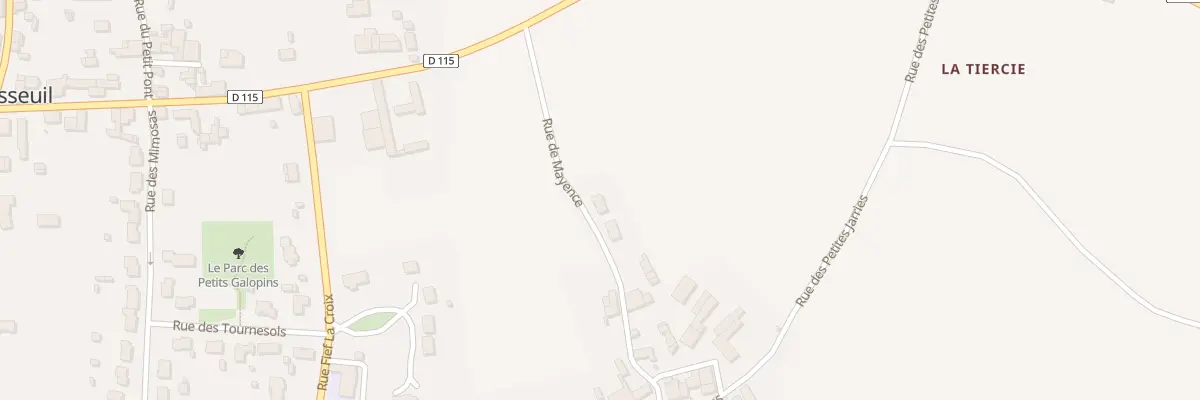Plan du 176 Rue de Mayence à Saint-Mard