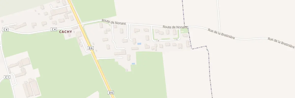 Plan du 5308 Hameau de Cachy à Ellon