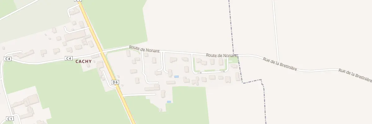 Plan du 5309 Hameau de Cachy à Ellon