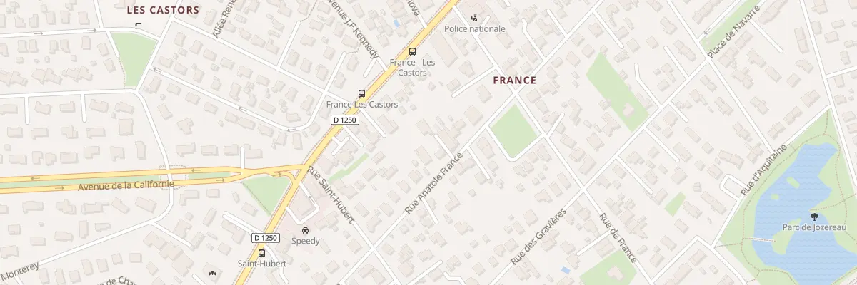 Plan du 39B Rue Anatole France à Pessac