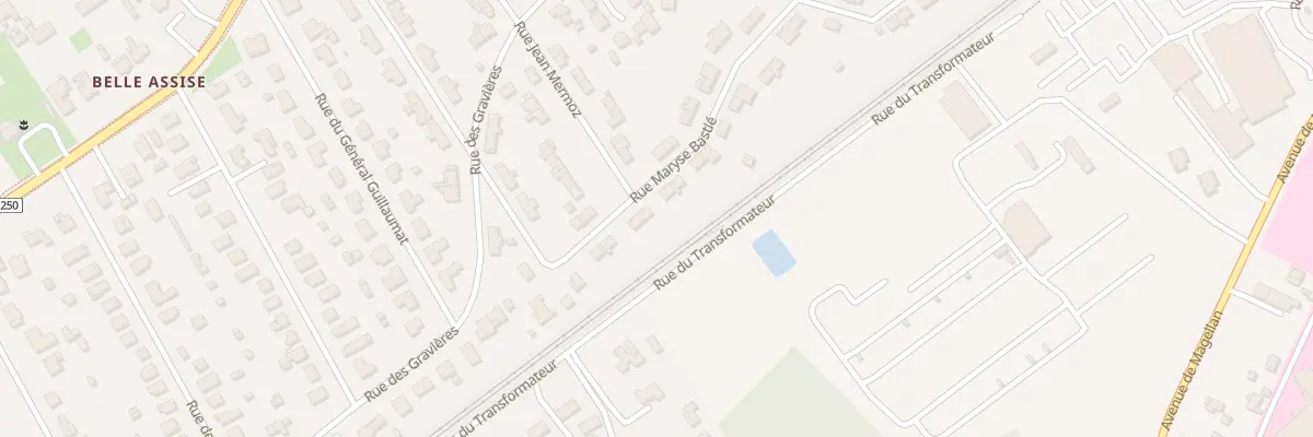 Plan du 51 Rue Maryse Bastié à Pessac