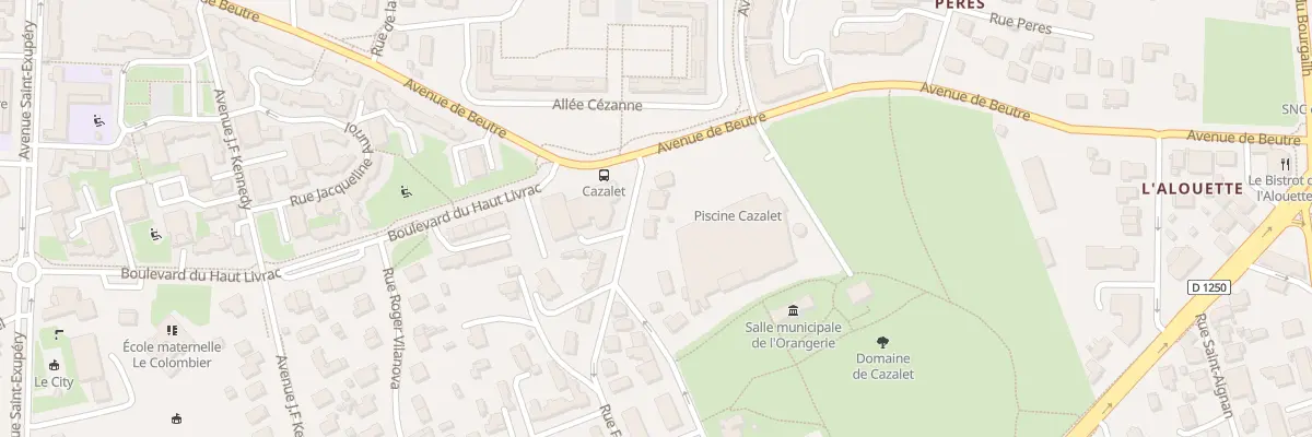 Plan du 30 Rue Félix Faure à Pessac