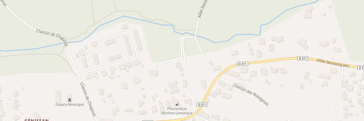 Plan du 125 All Balzac au Pian-Médoc