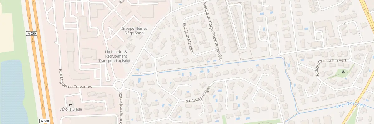Plan du 21 Rue Jean Maridor à Mérignac