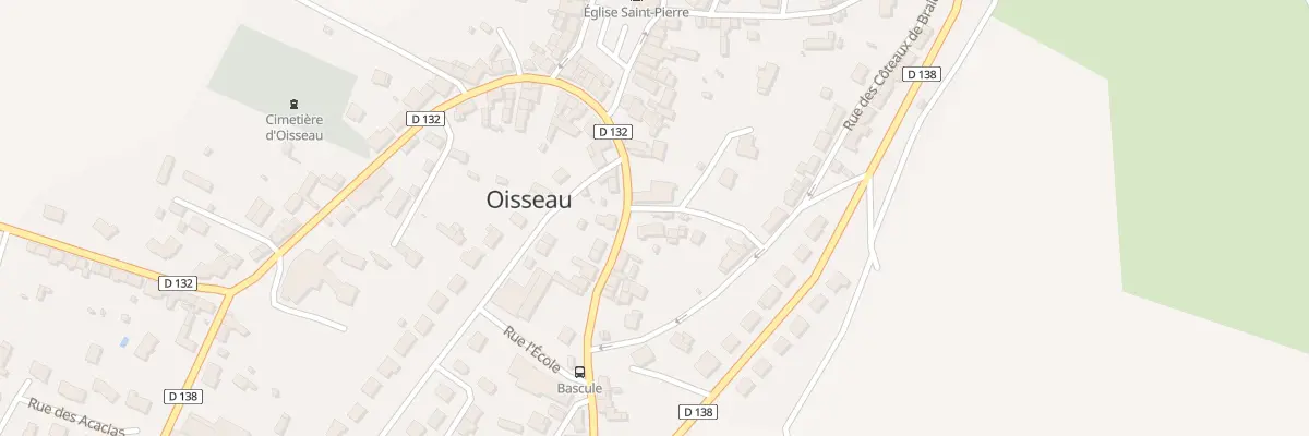 Plan du 100 Rue Ambroise de Loré à Oisseau