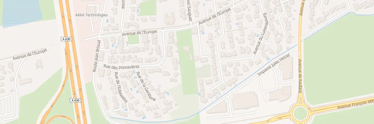 Plan du 9182 Av de l’Europe à Mérignac