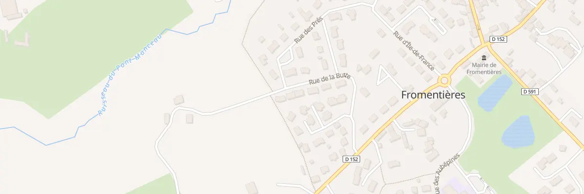 Plan du 5B Rue de la Butte à Fromentières