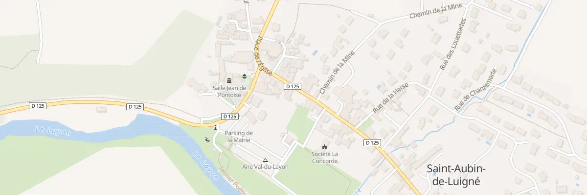 Plan du 3 Rue du Canal de Monsieur à Val-du-Layon