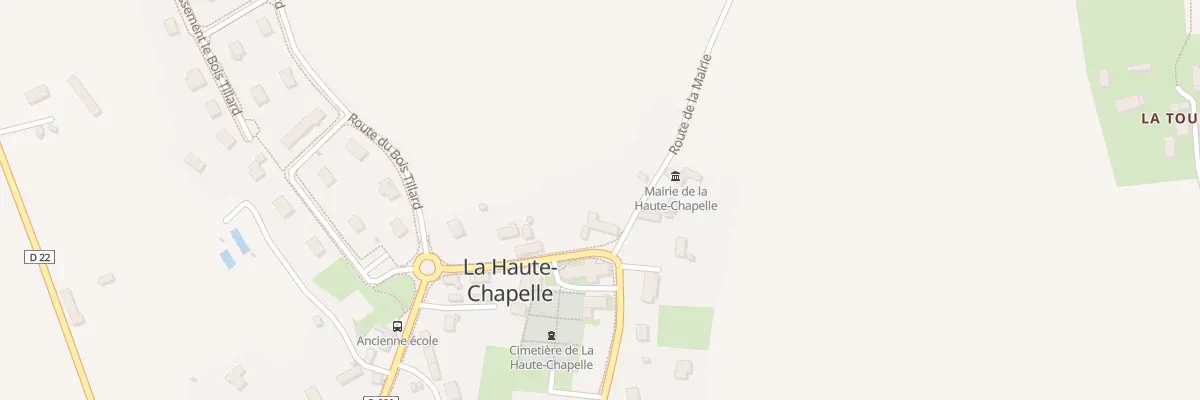 Plan du 469 Rte de la Haute Chapelle à Domfront en Poiraie