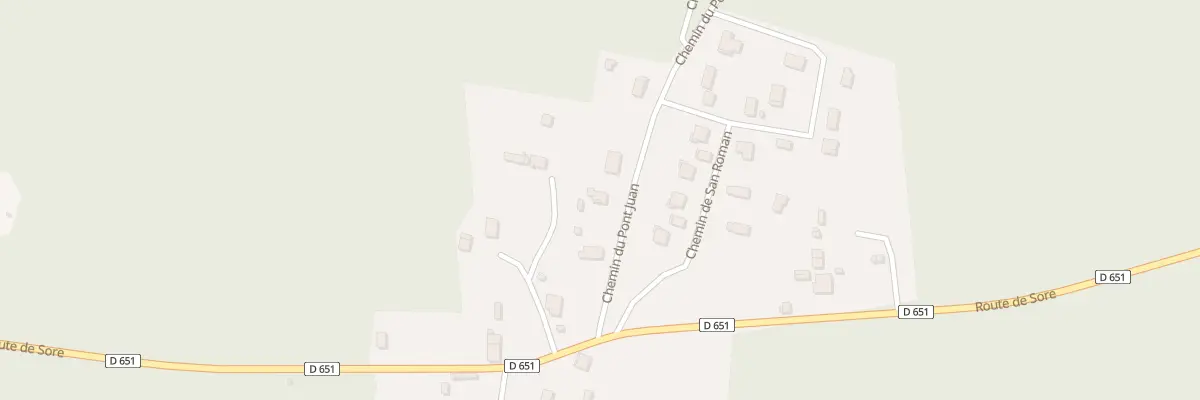 Plan du 79 Che du Pont Jouan à Belhade