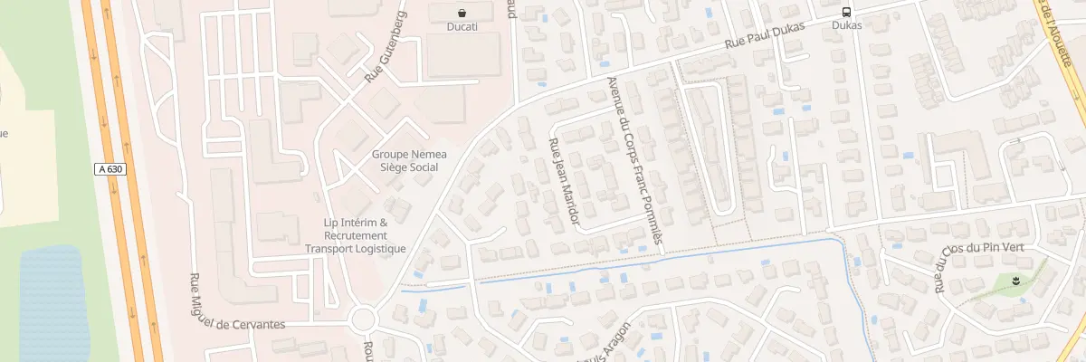 Plan du 13 Rue Jean Maridor à Mérignac
