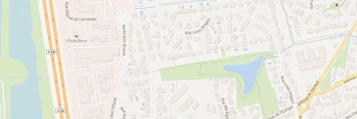Plan du 80 Rue Louis Aragon à Mérignac