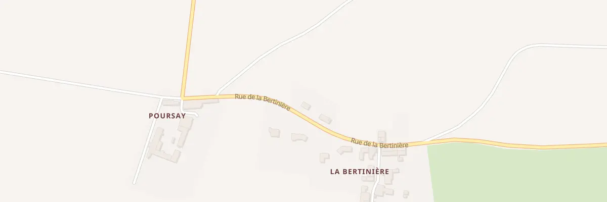 Plan du 61 Rue de la Bertiniere à Torxé