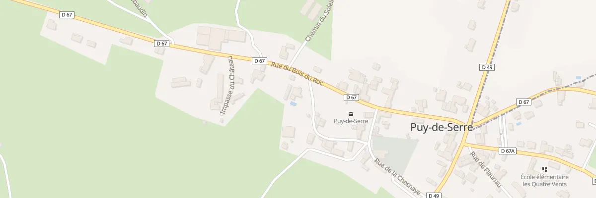 Plan du 53 Rue de la chesnaye à Puy-de-Serre