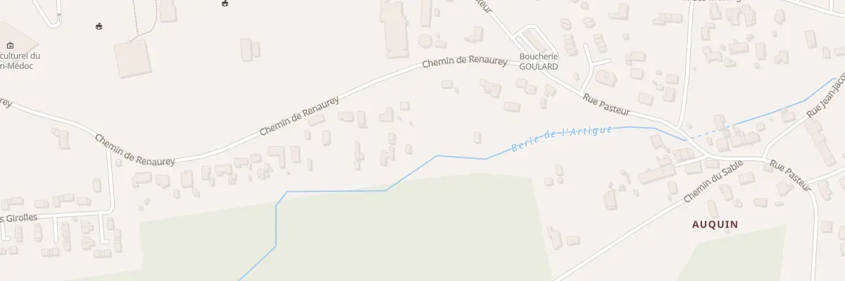 Plan du 141 Che de Renaurey au Pian-Médoc