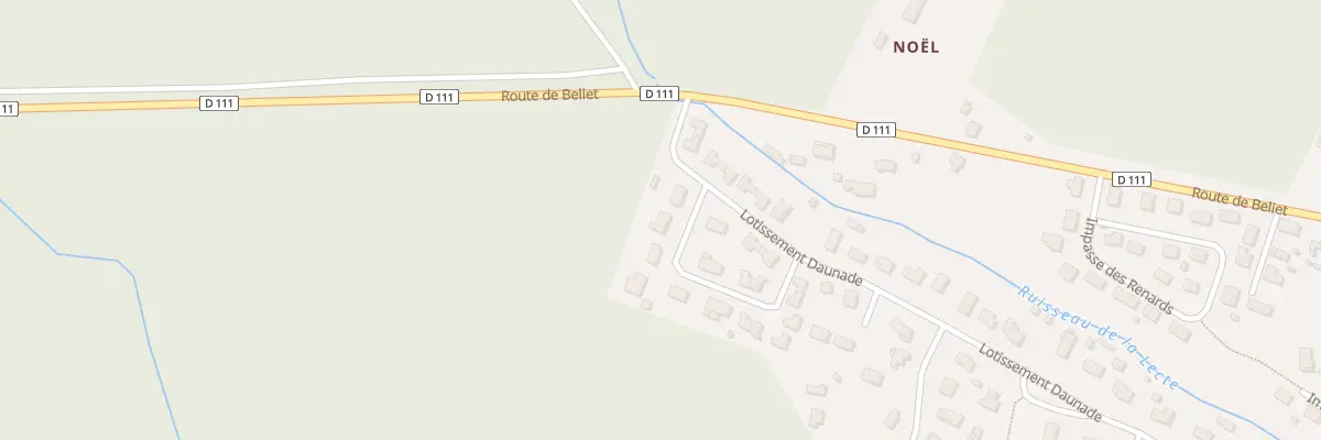 Plan du 56 Lot Daunade à Saint-Magne