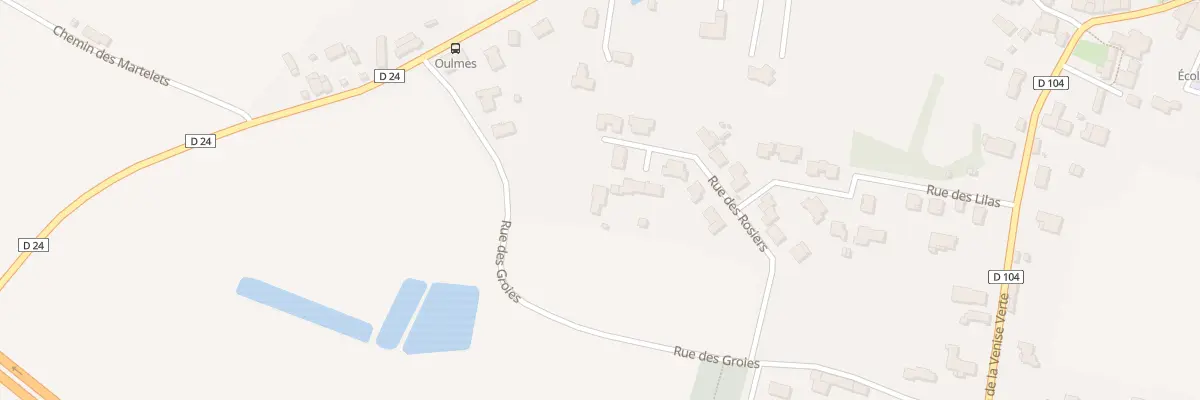 Plan du 154 Rue des groies à Rives-d’Autise