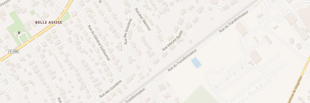 Plan du 46 Rue Maryse Bastié à Pessac