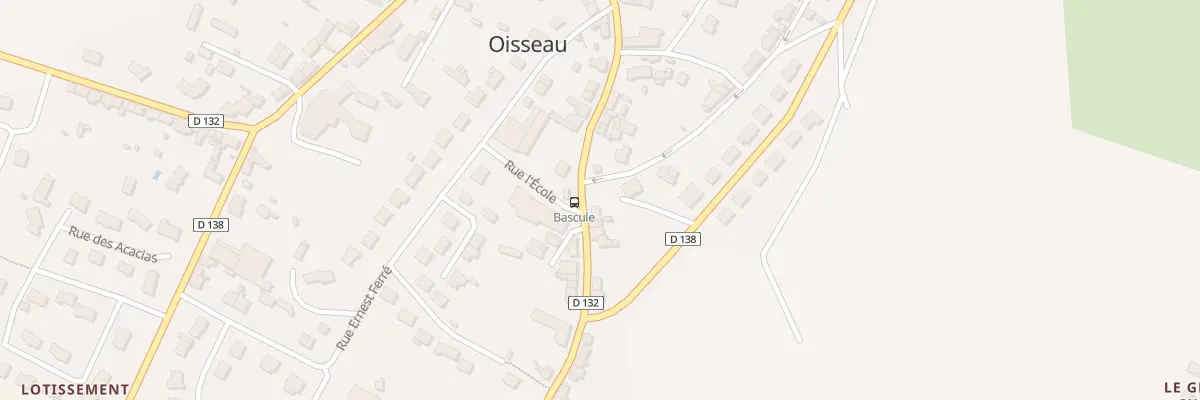 Plan du 68 Rue Ambroise de Loré à Oisseau