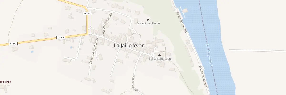 Plan du 6 Rue Saint Loup à La Jaille-Yvon