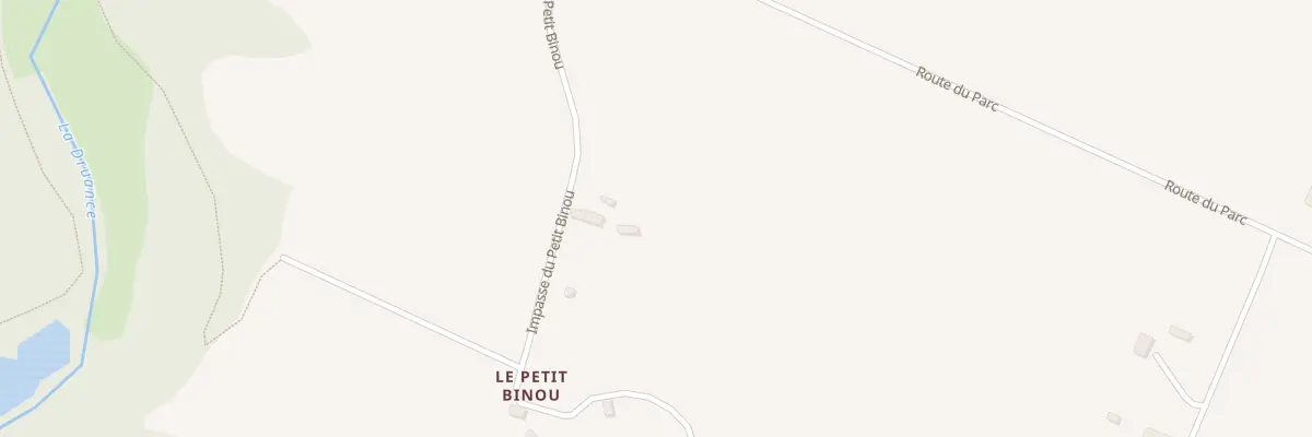Plan du 1 Imp Petit Binou - St Jean Le B à Terres de Druance
