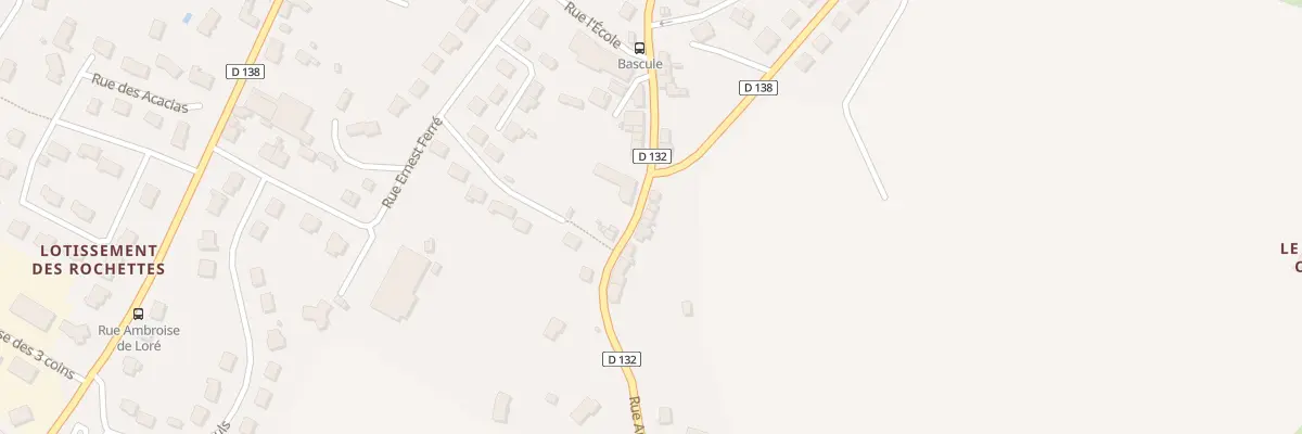 Plan du 40 Rue Ambroise de Loré à Oisseau
