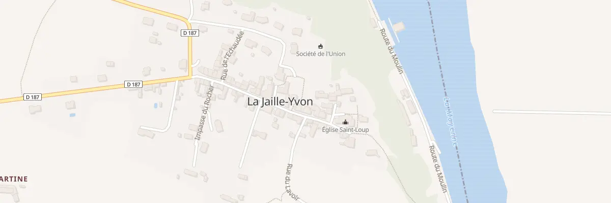 Plan du 8 Rue Saint Loup à La Jaille-Yvon