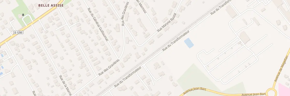 Plan du 59 Rue Maryse Bastié à Pessac