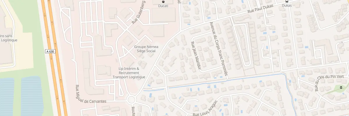 Plan du 81 Rue Louis Aragon à Mérignac