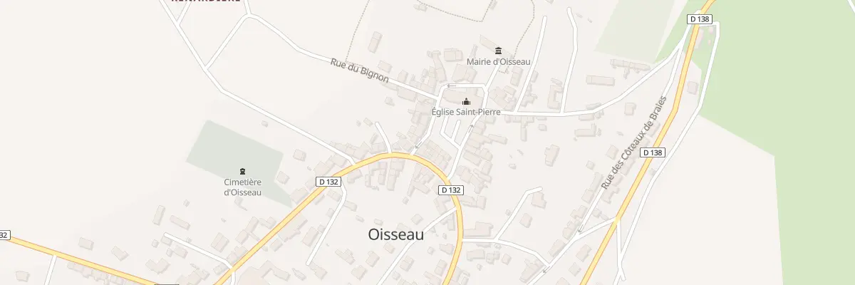 Plan du 9 Pl de l’Eglise à Oisseau