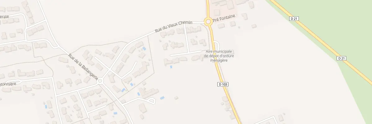 Plan du 5 Imp des Chênes à Parné-sur-Roc