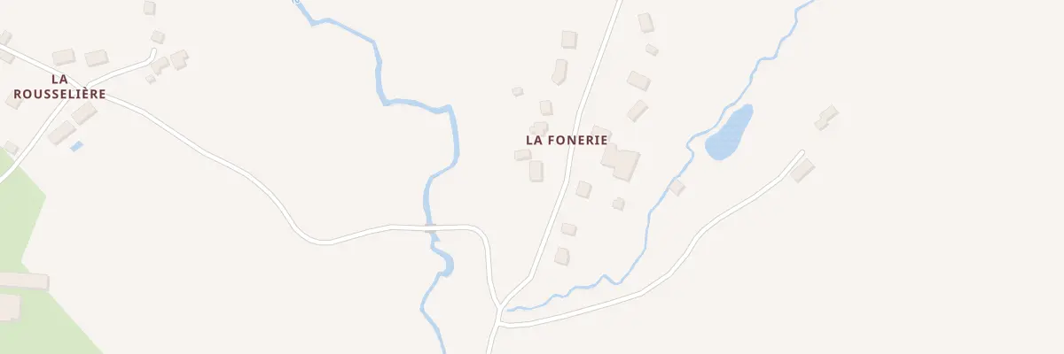 Plan du 2 La Fonerie à Contest