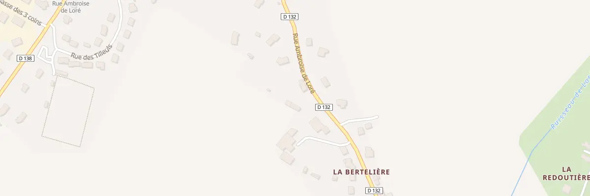 Plan du 19 Rue Ambroise de Loré à Oisseau