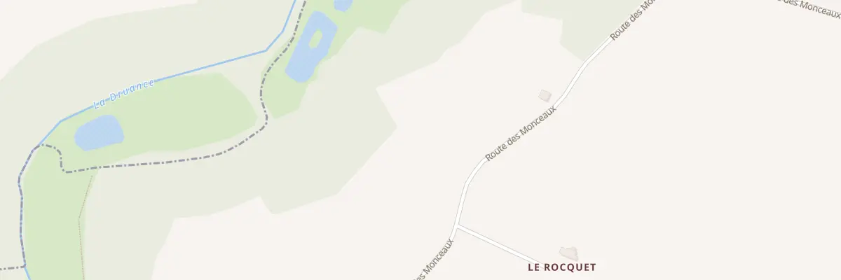 Plan du 1 Rte des Monceaux - St Jean Le à Terres de Druance
