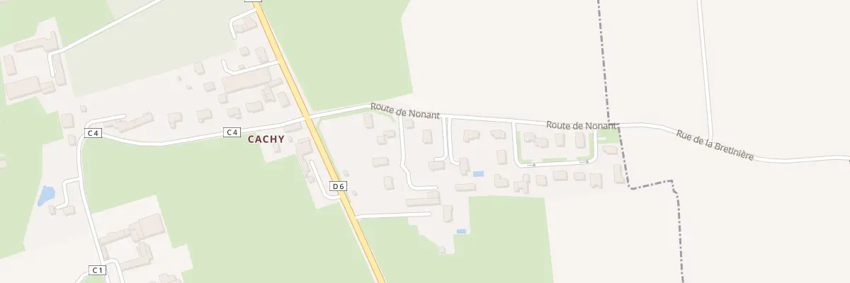 Plan du 10 Rte de Nonant à Ellon