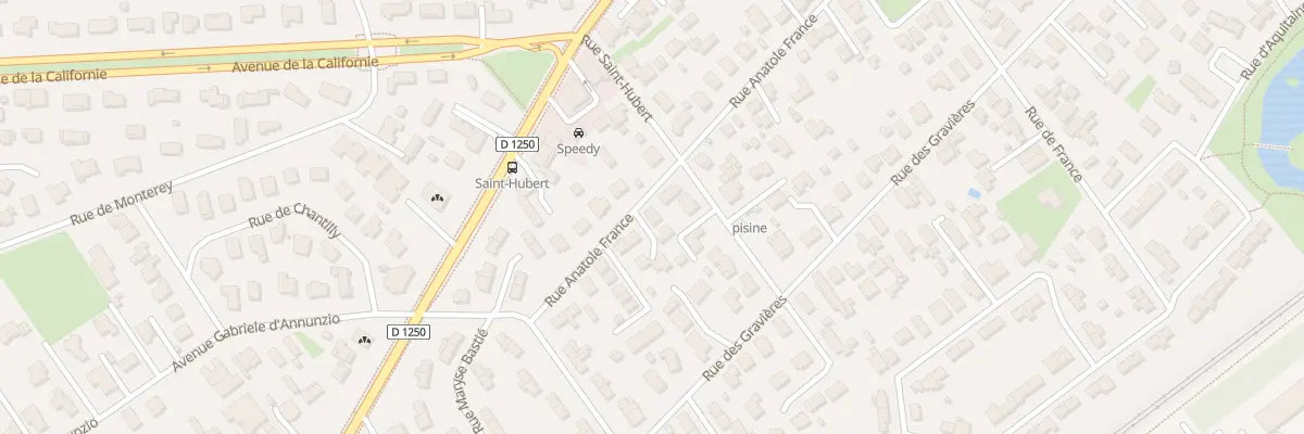 Plan du 50 Rue Anatole France à Pessac