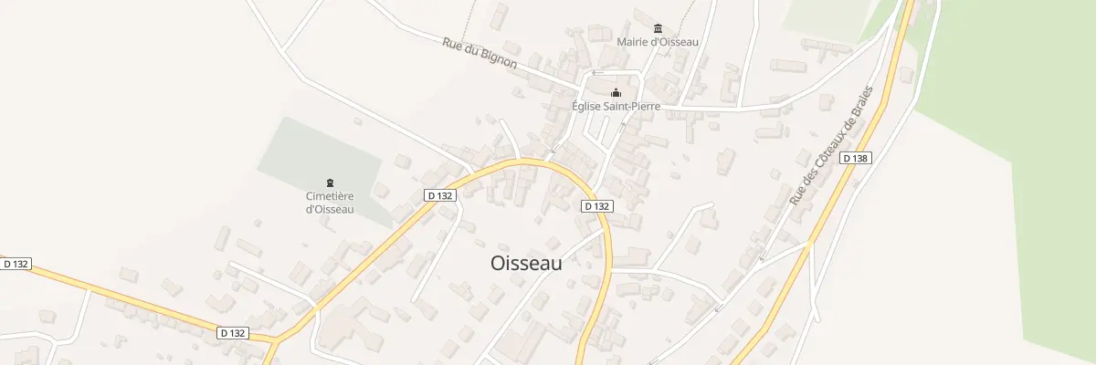 Plan du 121 Rue Ambroise de Loré à Oisseau