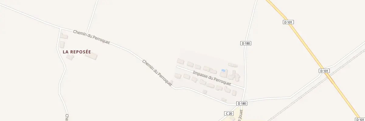 Plan du 15 Imp du Perroquet à Mauzé-sur-le-Mignon