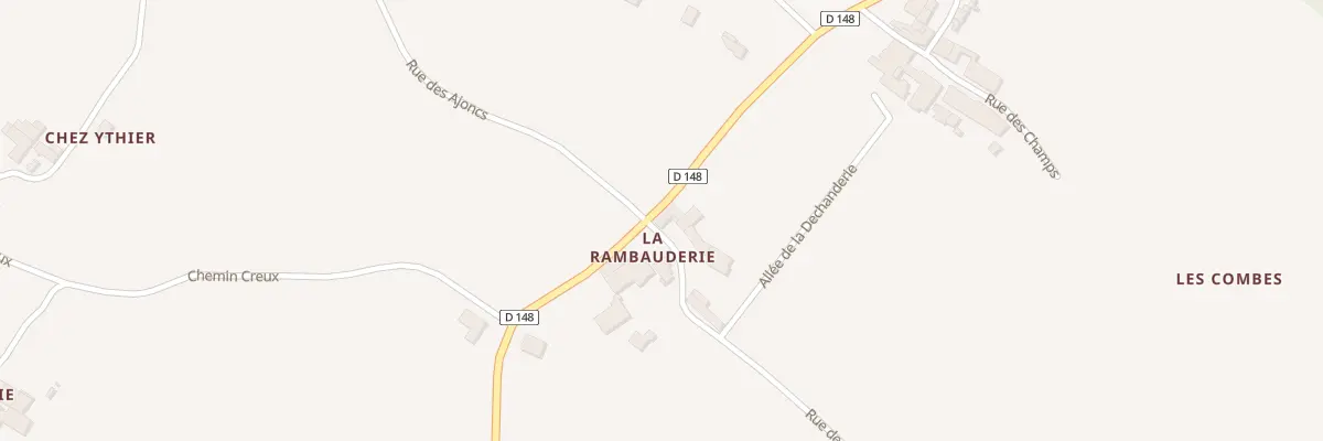 Plan du 75 Rue des Ajoncs à Saint-Sorlin-de-Conac