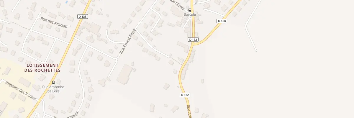 Plan du 33 Rue Ambroise de Loré à Oisseau