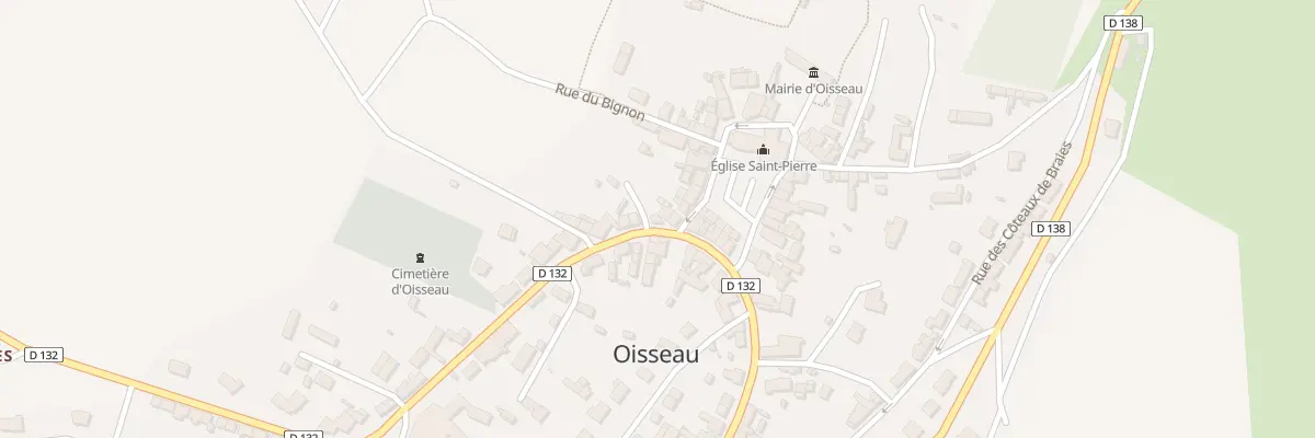 Plan du 130 Rue Ambroise de Loré à Oisseau