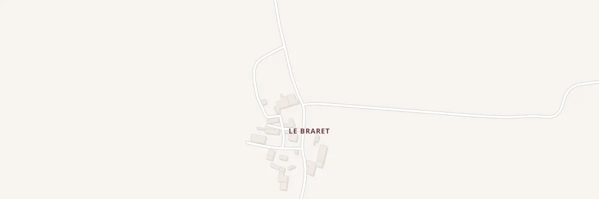 Plan du 5052 Le Braret à Sainte-Ramée