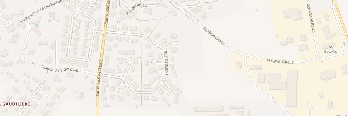 Plan du 15 Rue du Poitou à Cerizay