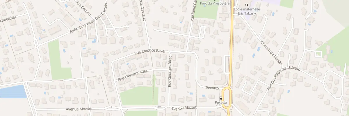 Plan du 14 Rue Georges Bizet au Taillan-Médoc